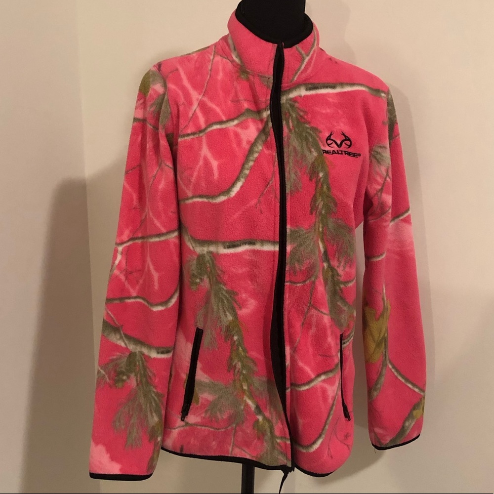 RealTree Pink Women Camo Jacket